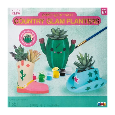 Paint Your Own Planters Kit 3-Count