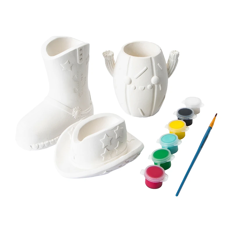 Paint Your Own Planters Kit 3-Count