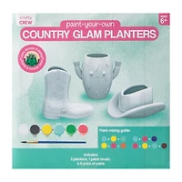 Paint Your Own Planters Kit 3-Count