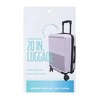 Pink Portable Luggage Bag 20in
