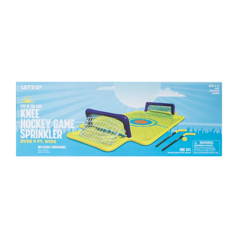 Knee Hockey Game Sprinkler Set