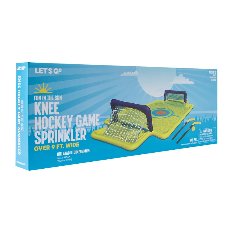 Knee Hockey Game Sprinkler Set