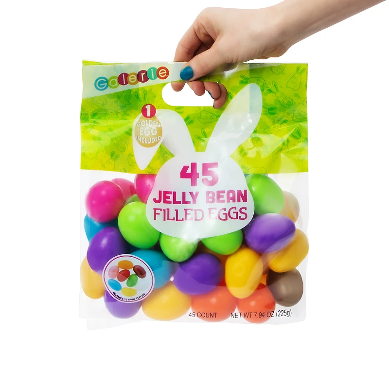 Jelly Bean Filled Eggs 45-Count 7.9oz