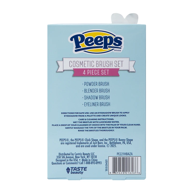 Peeps® Cosmetic Brush Set