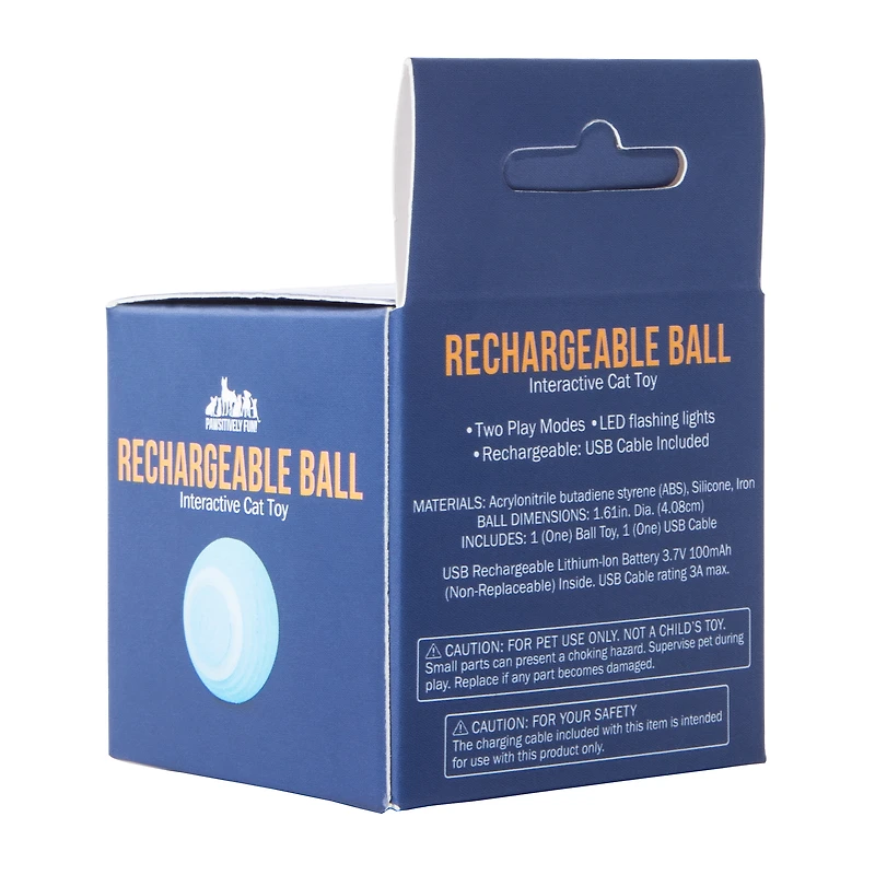 Interactive Cat Rechargeable Ball Toy