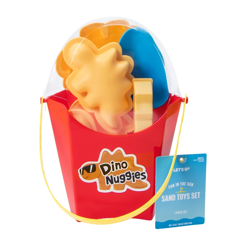 Dino Nuggies Sand Toys Set