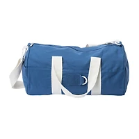 Printed Canvas Duffel Bag