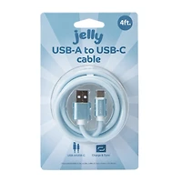 Jelly USB-A To USB-C Cable 48in