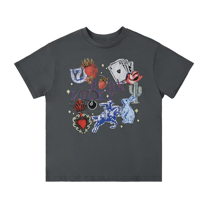 Born Lucky Graphic Tee