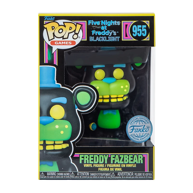 Funko® Five Nights At Freddy's™ Blacklight Freddy Fazbear Vinyl Figure