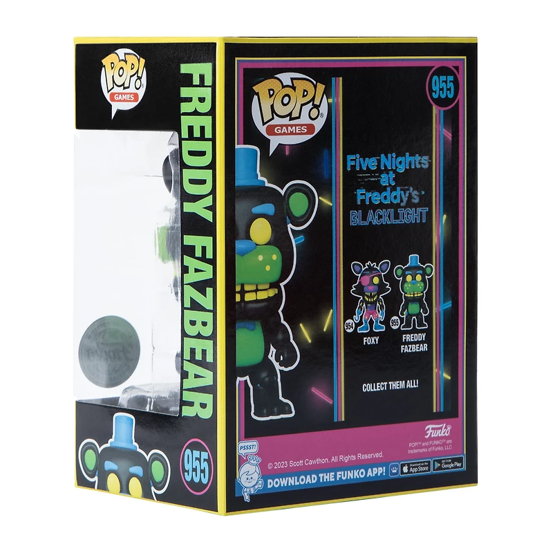 Funko® Five Nights At Freddy's™ Blacklight Freddy Fazbear Vinyl Figure