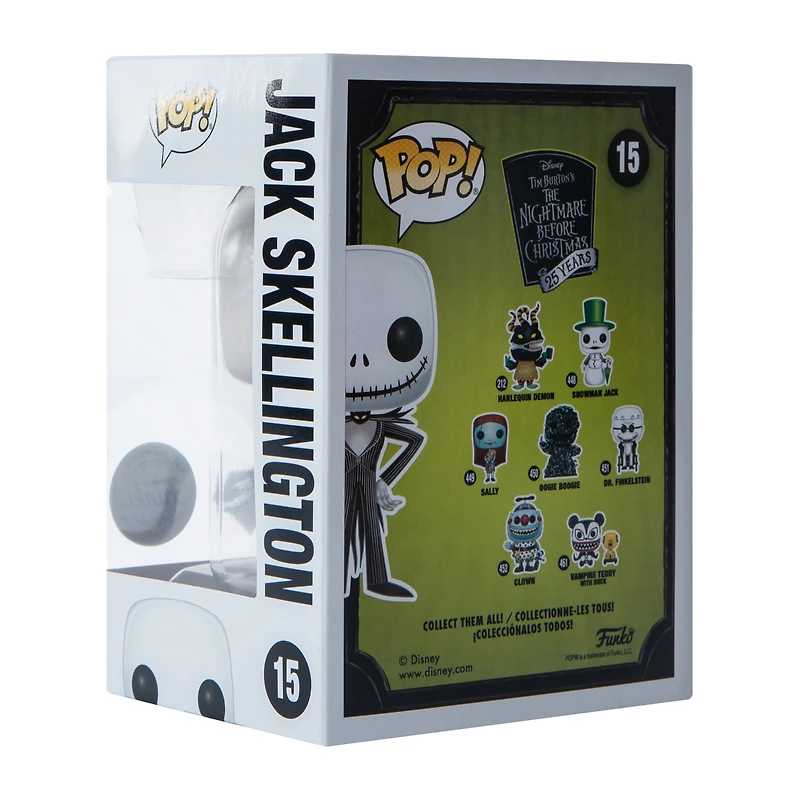 Funko® Disney Tim Burton's Nightmare Before Christmas Diamond Collection Jack Skellington Vinyl Figure