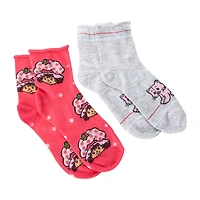 Juniors Strawberry Shortcake™ Capris Crew Socks 2-Pairs