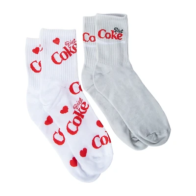 Coco-Cola® Mid-Crews 2-Pairs