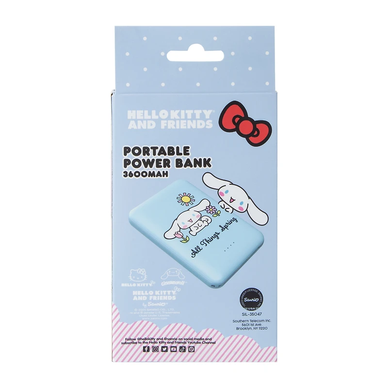 Hello Kitty And Friends® Portable Power Bank 3600MAh