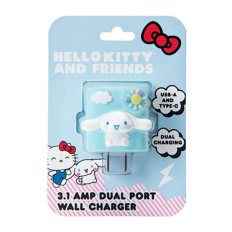 Hello Kitty And Friends® 3.1Amp Dual Port Wall Charger