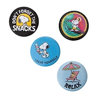 Peanuts® Pin Buttons 4-Pack