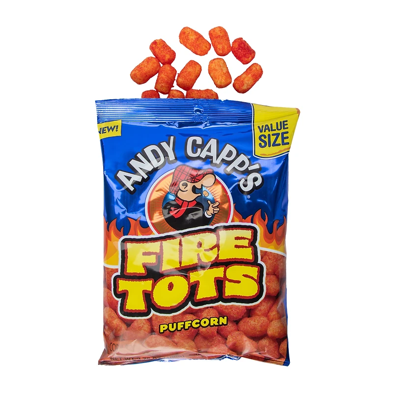 Andy Capp's Fire Tots Puffcorn 3.75oz