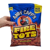 Andy Capp's Fire Tots Puffcorn 3.75oz