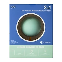3-In-1 Wireless Magnetic Travel Charger 15W
