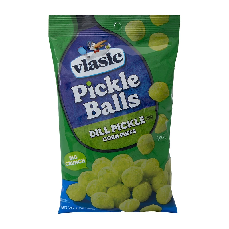 Pickle Balls Corn Puffs 2oz