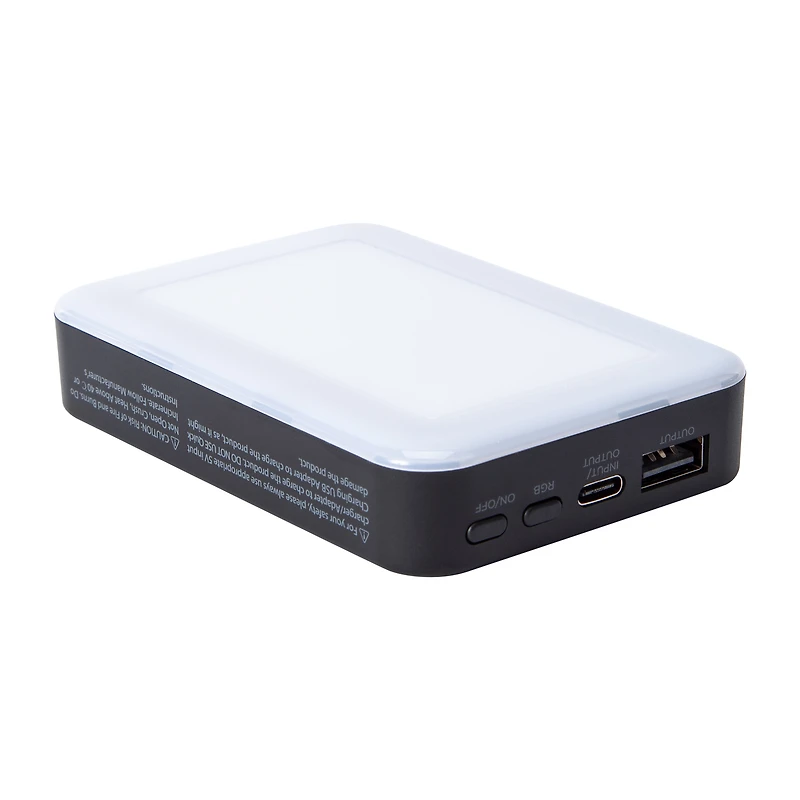 Festival Power Magnetic Bank With LED Lights 5000MAh