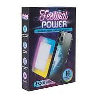 Festival Power Magnetic Bank With LED Lights 5000MAh