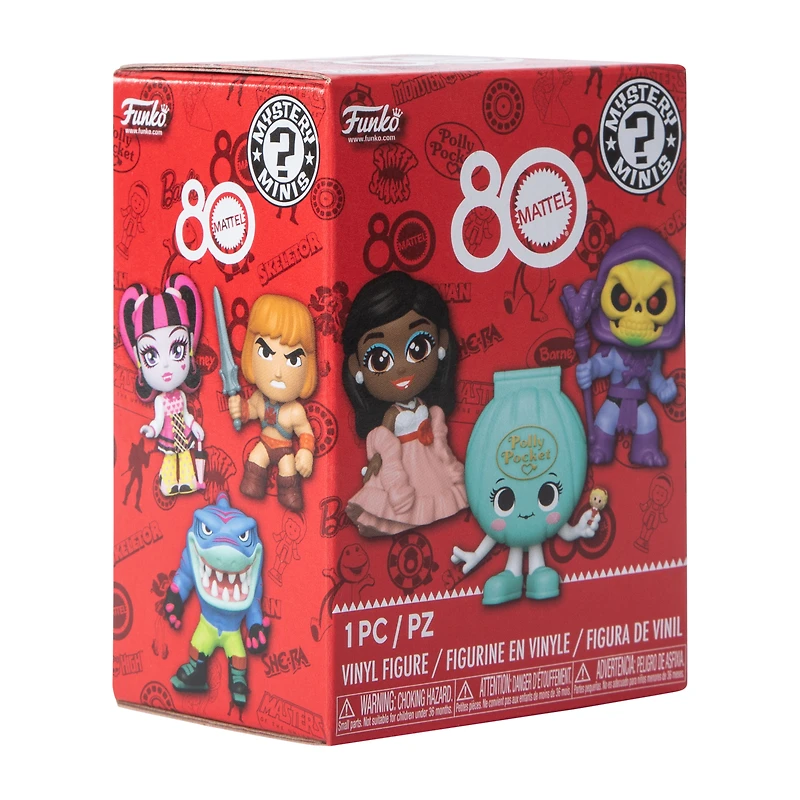 Mattel 80 Mystery Minis Vinyl Figures (Styles May Vary)