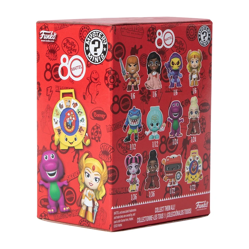 Mattel 80 Mystery Minis Vinyl Figures (Styles May Vary)