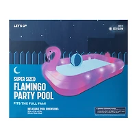 Super Sized Flamingo Party Pool