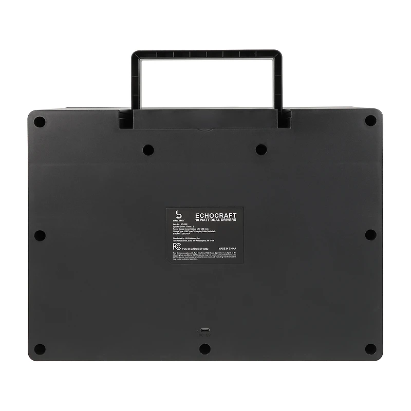 Bass Jaxx™ Echocraft Boombox 10W Dual Drivers Wireless Speaker