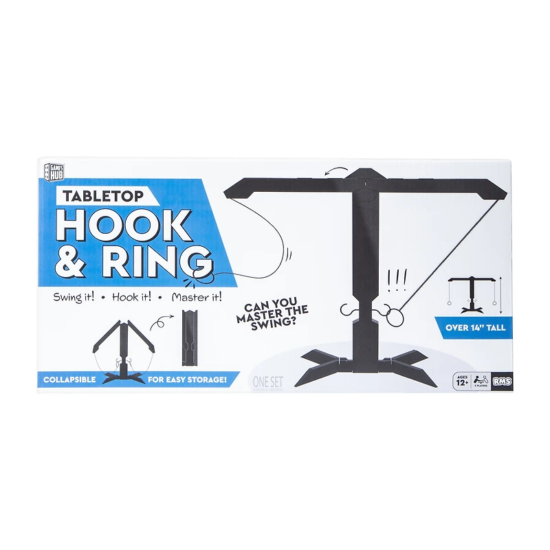 Tabletop Hook & Ring Game Set