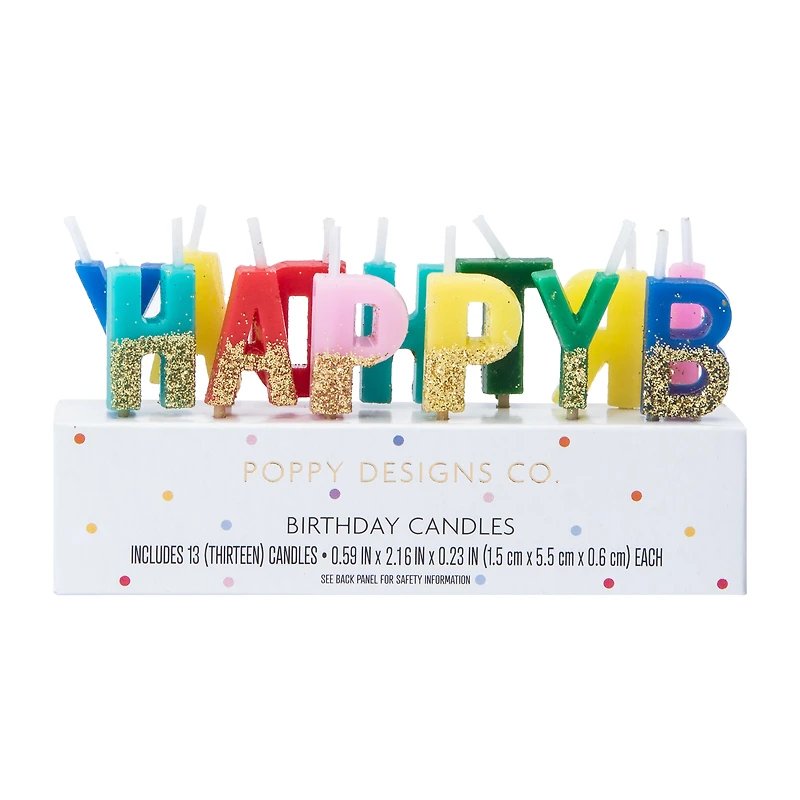 Happy Birthday  Candles