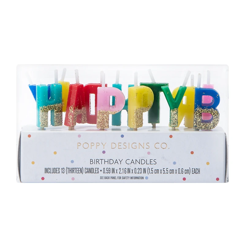 Happy Birthday  Candles