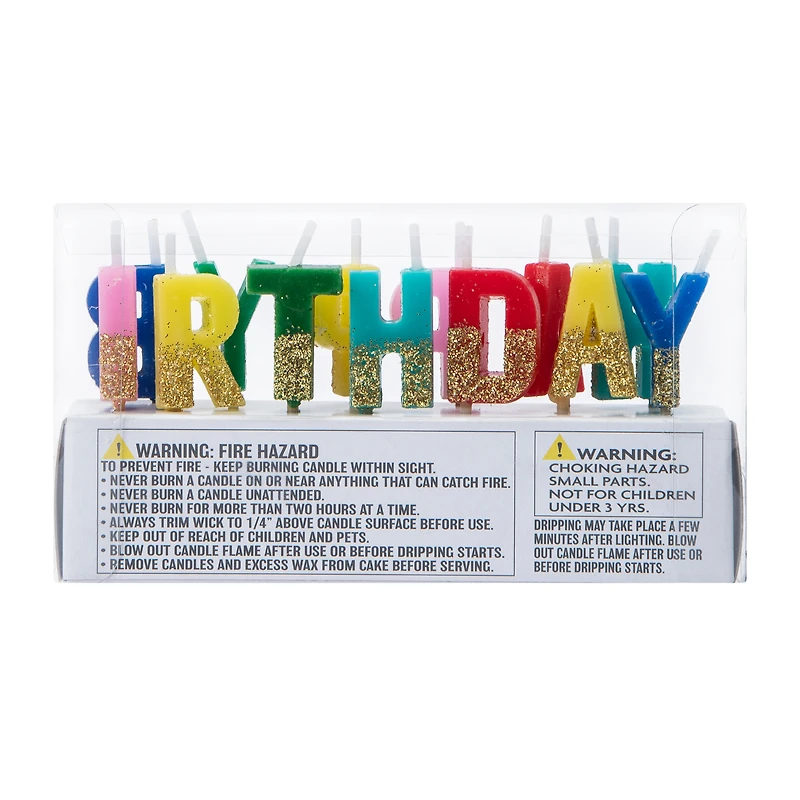 Happy Birthday  Candles