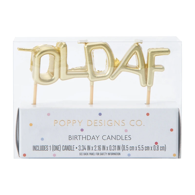 OLD AF Birthday Candles