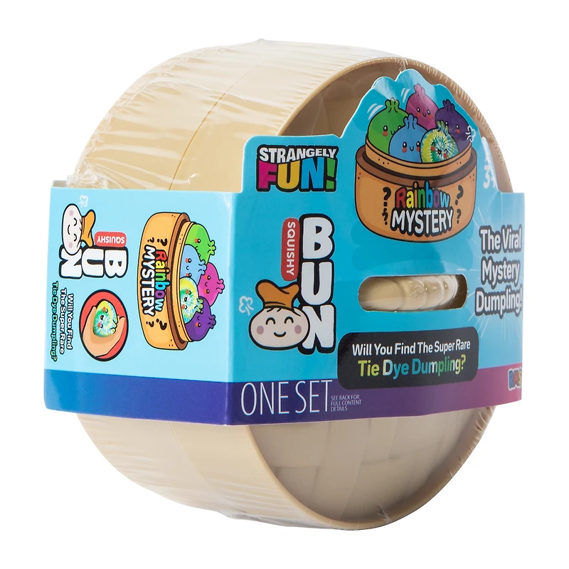 Rainbow Mystery Squishy Bun Set (Styles May Vary)