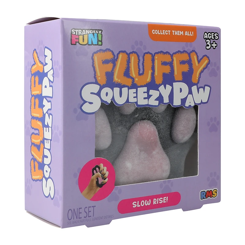 Fluffy Squeezy Paw Sensory Toy