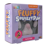 Fluffy Squeezy Paw Sensory Toy