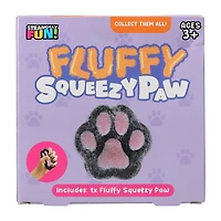 Fluffy Squeezy Paw Sensory Toy