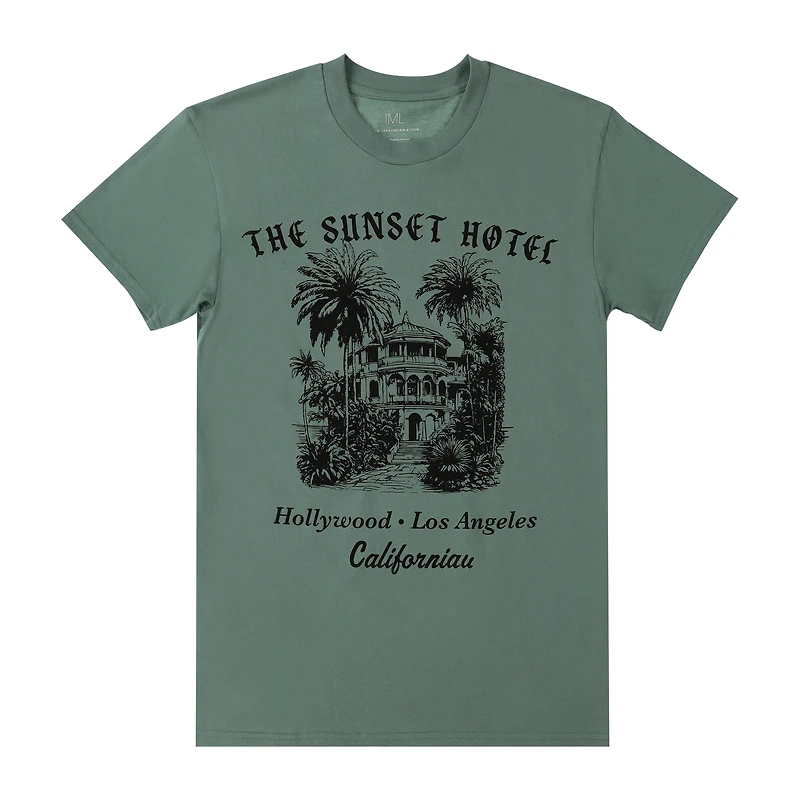 Sunset Hotel Graphic Tee