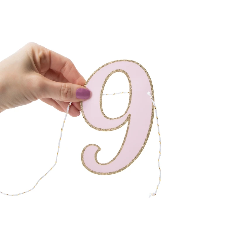 Please Leave By 9 Party Banner