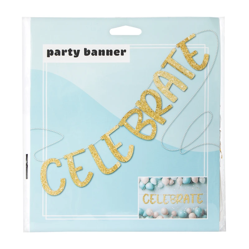 Celebrate Party Banner