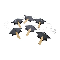 Graduation Hats Party Banner