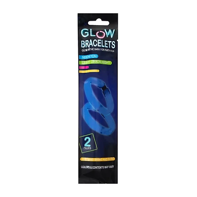 Glow The Dark Bracelets 2-Pack