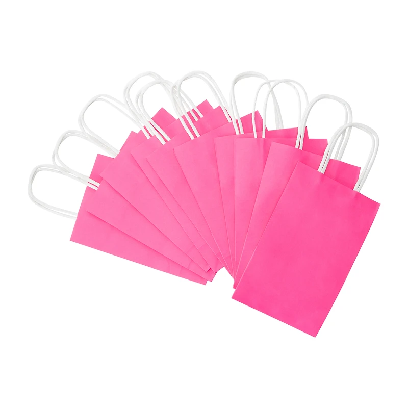 Kraft Gift Bags 10-Count