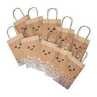Small Kraft Gift Bags 10-Count