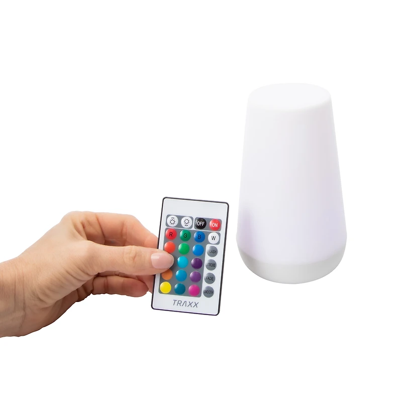 Traxx Multicolored LED Cylinder Light