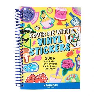 Cover Me With Vinyl Stickers Book