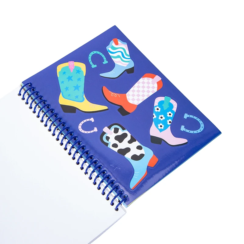 Cover Me With Vinyl Stickers Book